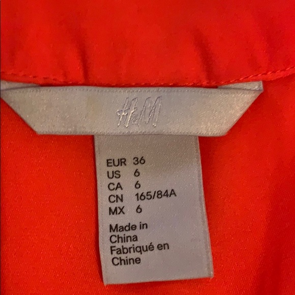 H&M Orange Blouse - Picture 3 of 4